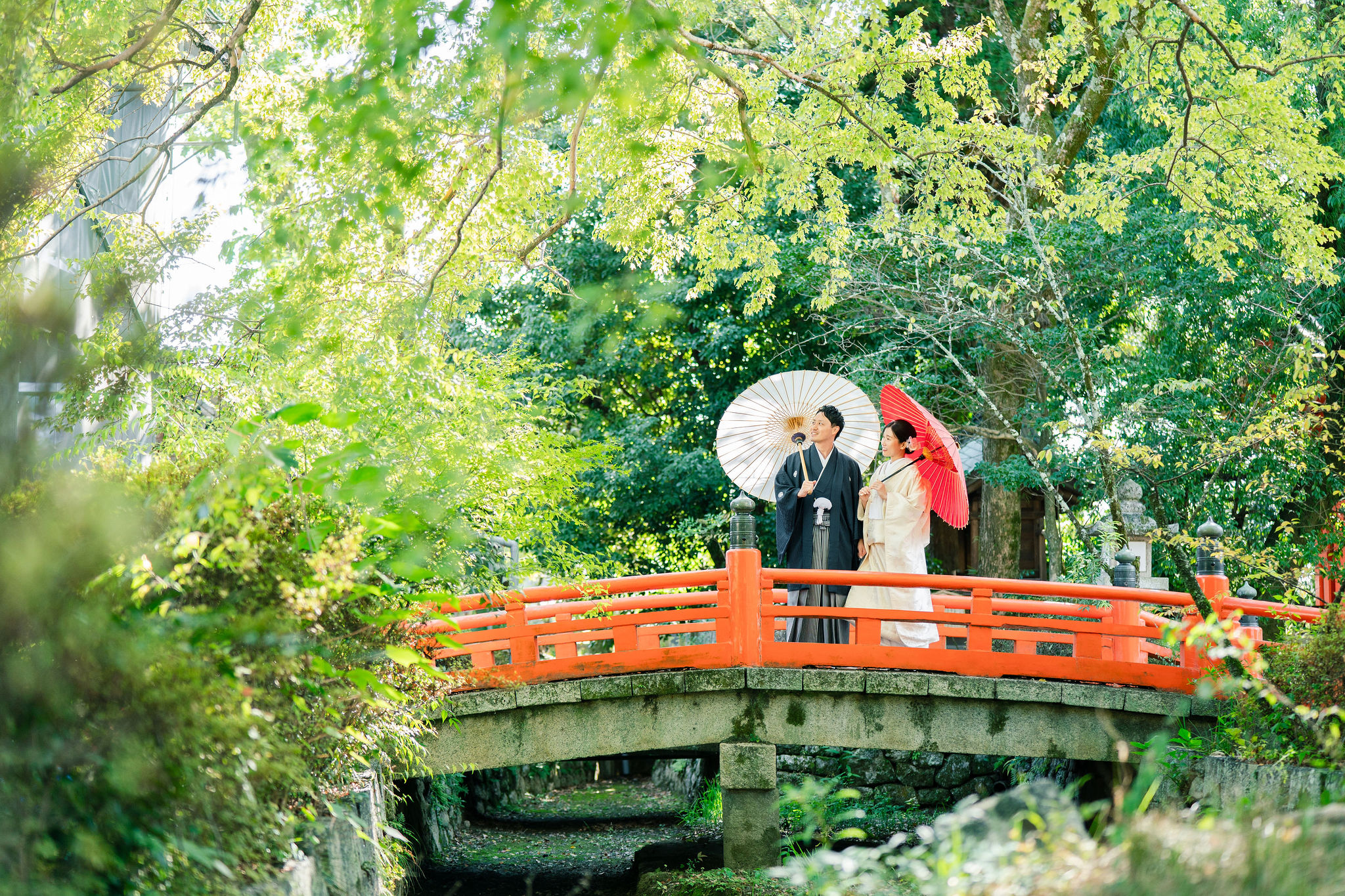 今宮神社で婚礼和装撮影のイメージ